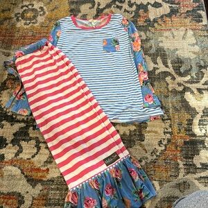 Matilda Jane Women’s Ruffle Pajama Set